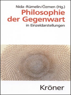 cover image of Philosophie der Gegenwart